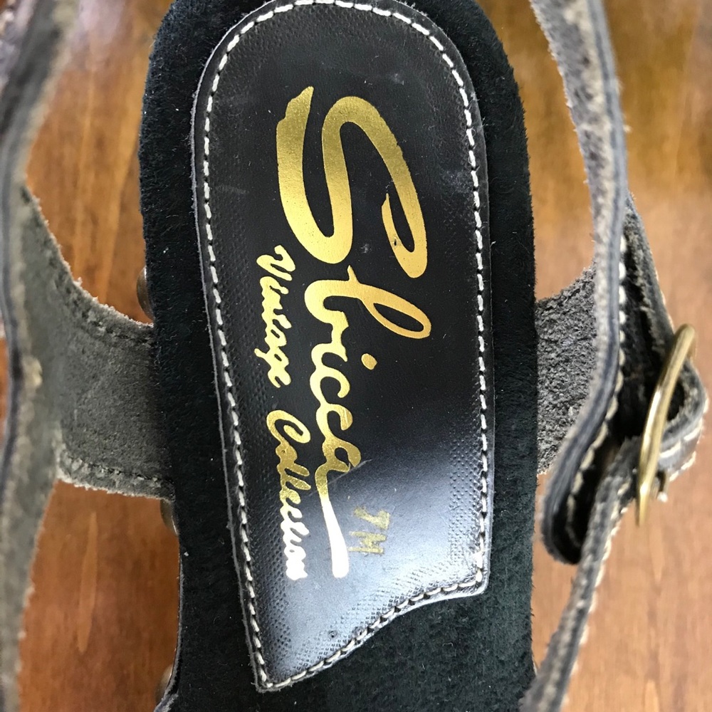 SOLD NWOT Black T-Strap Sbicca Vintage Collection - Picture 5 of 8